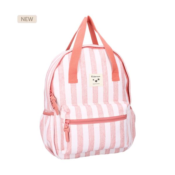 Kidzroom Rugzak - Lille Stripe Frenzy - Pink