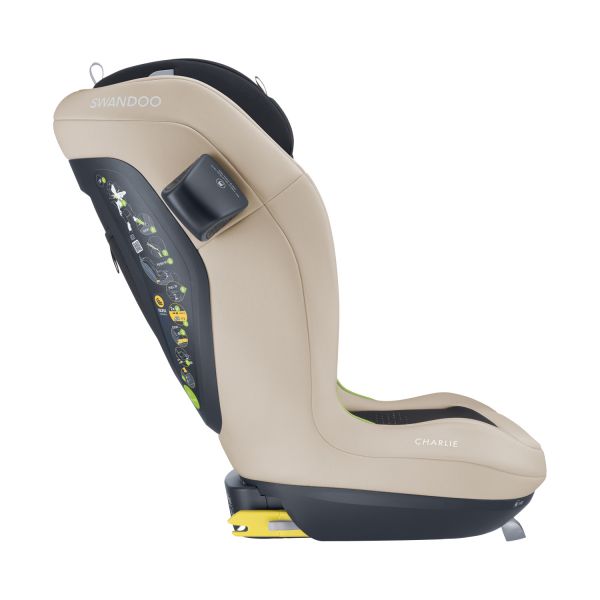 Swandoo Charlie i-Size Autostoel - Cashew Beige