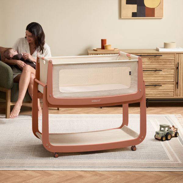 Snuz Co-Sleeper SnüzPod⁵ - Terracotta