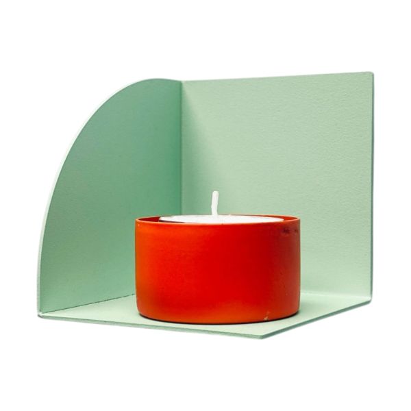 Groovy Magnets Magnetisch Wandplankje - Small - Mint 