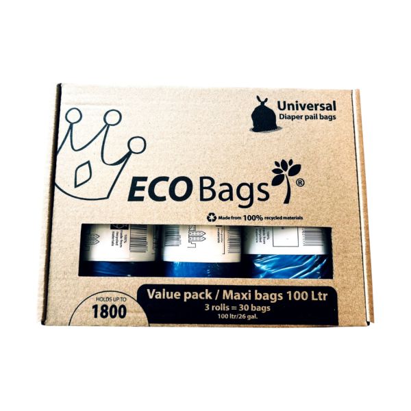 Diaper Champ ECO Bags Multipack - 3x 100L