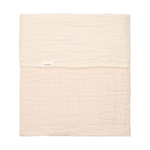 Koeka Rivoli Ledikantdeken - Maat 100 x 150 - Warm White