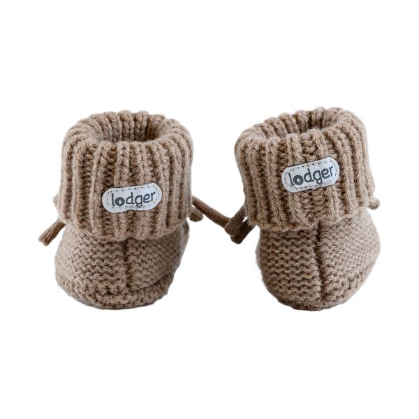 Lodger Slofjes - Merino Wool - Buffalo - 6-12M