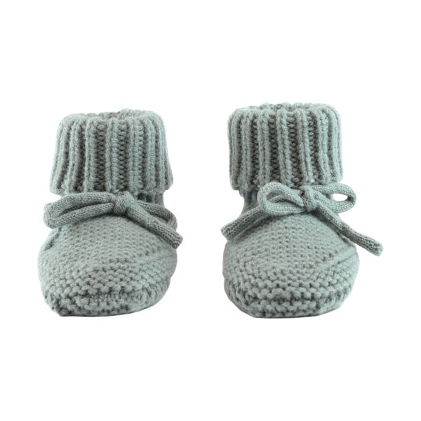 Lodger Wollen Babyslofjes - 6-12 Mnd - Silk