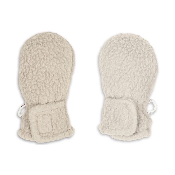 Lodger Wanten - Teddy Fleece - Birch - 0-12M