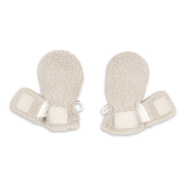 Lodger Wanten - Teddy Fleece - Birch - 0-12M