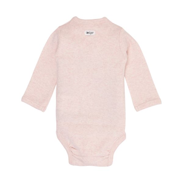 Lodger Melange Romper Lange Mouw - Maat 50 - Tan