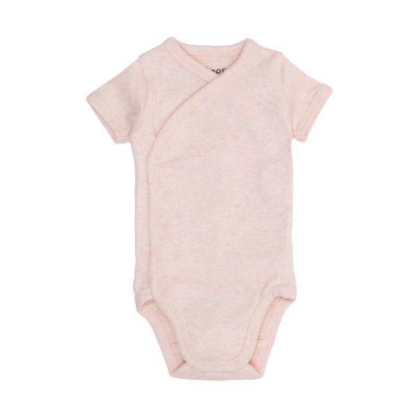 Lodger Melange Romper Korte Mouw - Maat 56 - Tan