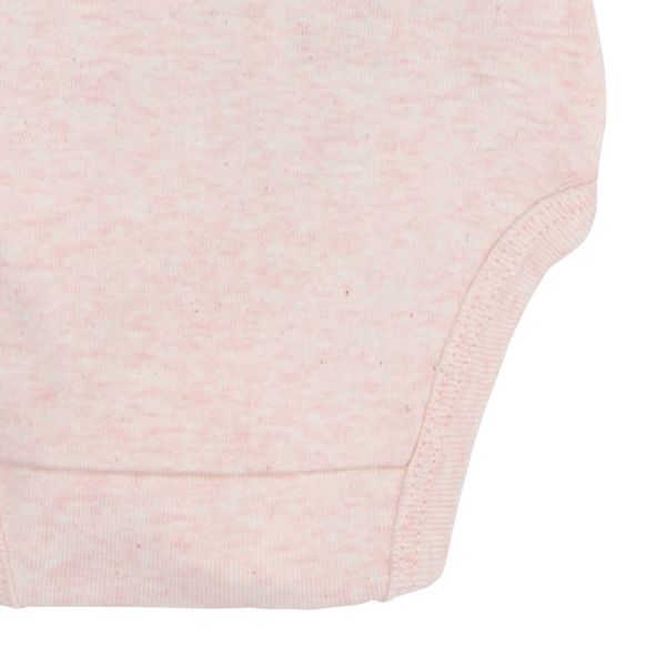 Lodger Melange Romper Korte Mouw - Maat 56 - Tan