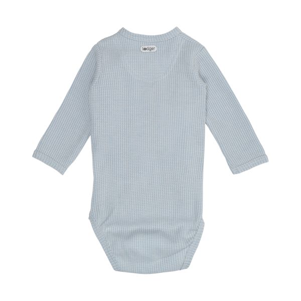 Lodger Ciumbelle Romper Lange Mouw - Maat 68 - Blue Fogg