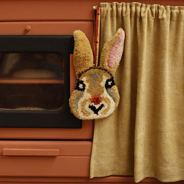 Doing Goods Betty Bunny Gift Hanger - Tan