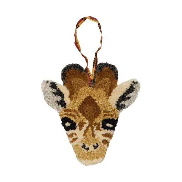 Doing Goods Gimpy Giraffe Gift Hanger - Brown