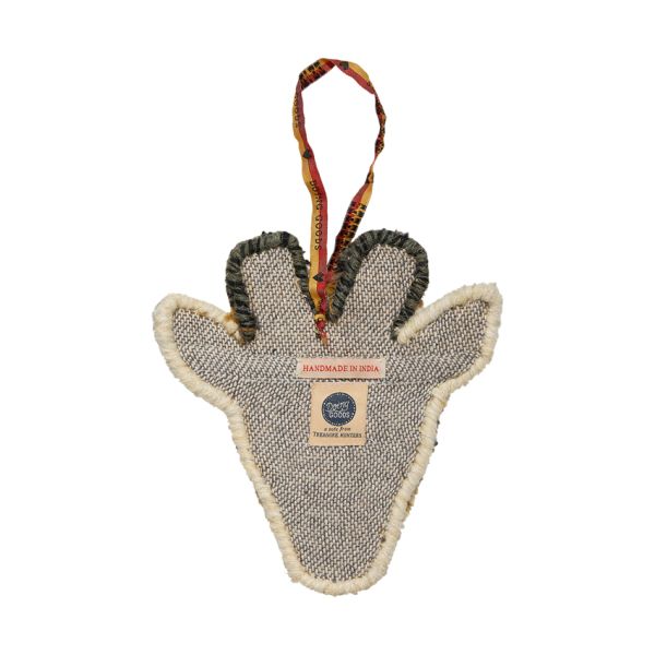 Doing Goods Gimpy Giraffe Gift Hanger - Brown
