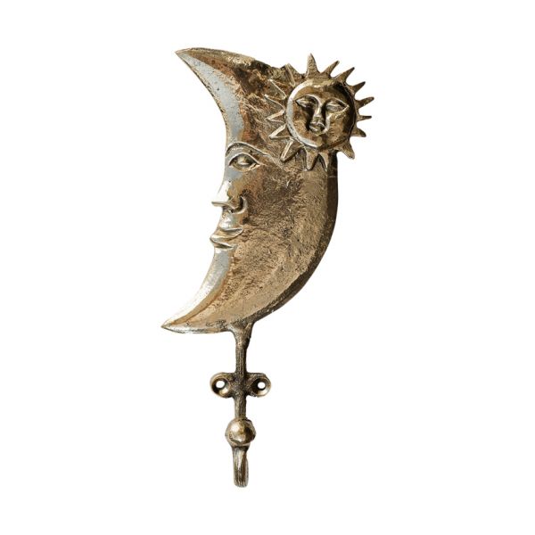 Doing Goods Morgan Moon Hook - Gold Antiqu