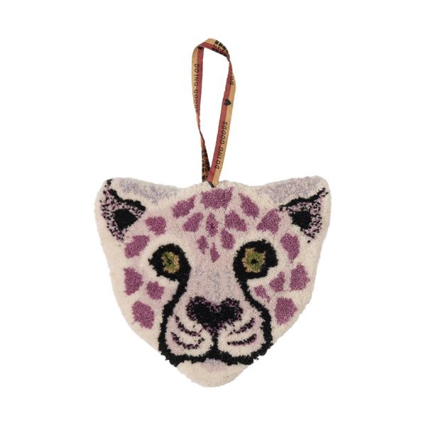 Doing Goods Lilly Leopard Gift Hanger - Lila