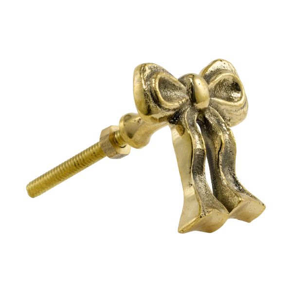 Doing Goods Bowie Bow Knob - Gold Shiny
