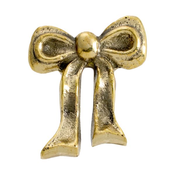 Doing Goods Bowie Bow Knob - Gold Shiny