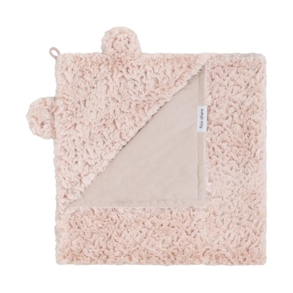 Baby's Only Snow Wikkeldeken Met Oortjes - Oud Roze