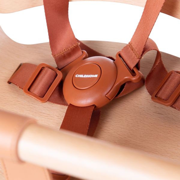 Childhome Kinderstoel - Evowood - Natural/Rust