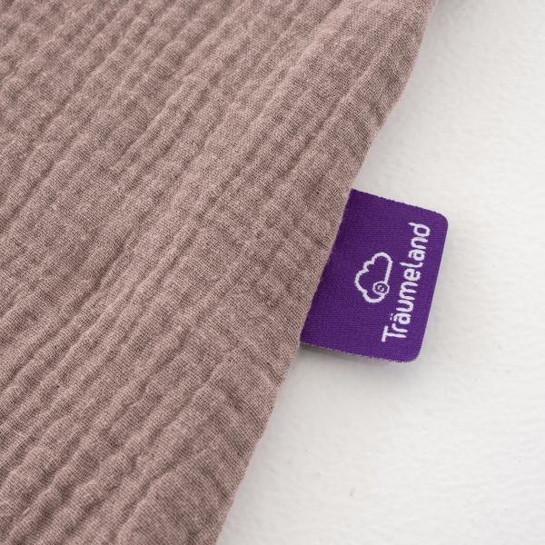 Träumeland Zomerslaapzak Liebmich - Cotton Muslin - Chestnut - 90 cm