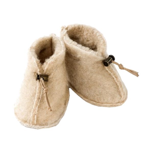 Alwero Emo Slofjes – 0-6 Mnd – Beige 
