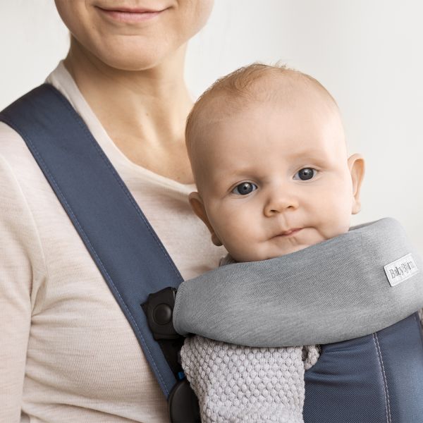 BabyBjörn Slab voor Draagzak Mini en Move - Jersey - Lichtgrijs