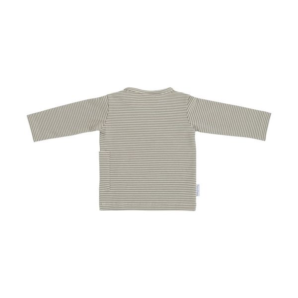 Baby's Only Stripe Truitje - Urban Green - Maat 56