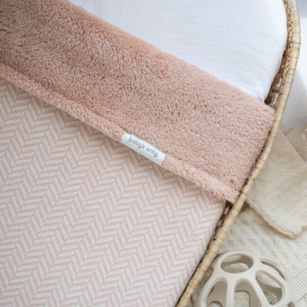 Baby's Only Teddy Dawn Ledikantdeken - Blush / Ecru