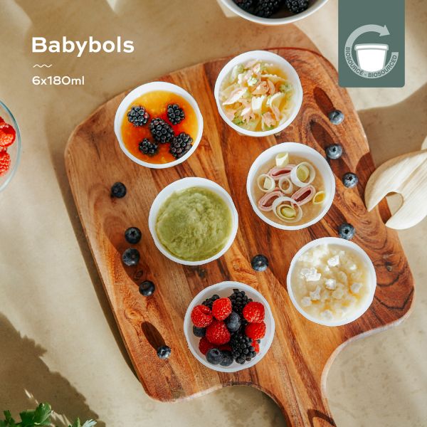 Babymoov Babybols Bewaarbakjes - 180 ml - 6 Stuks