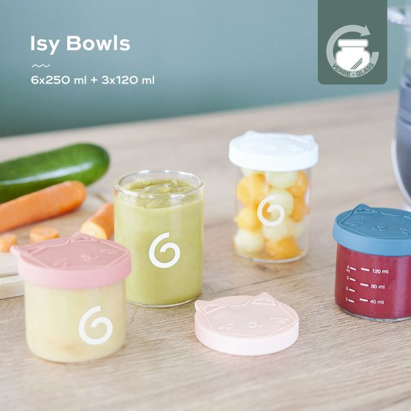 Babymoov Isy Bewaarbakjes - 9 Stuks