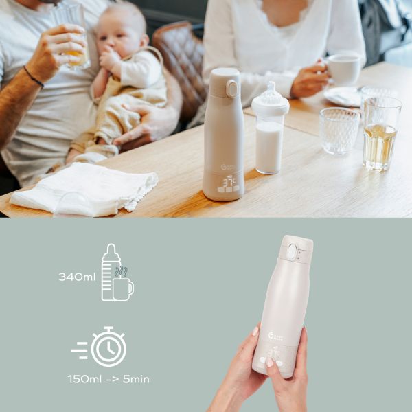 Babymoov Moov & Feed Flessenwarmer - Sand