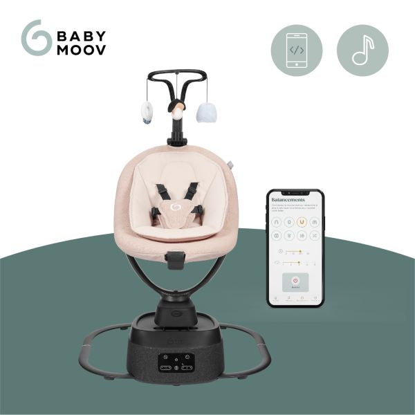 Babymoov Swoon Evolution Connect Swing - Mocca