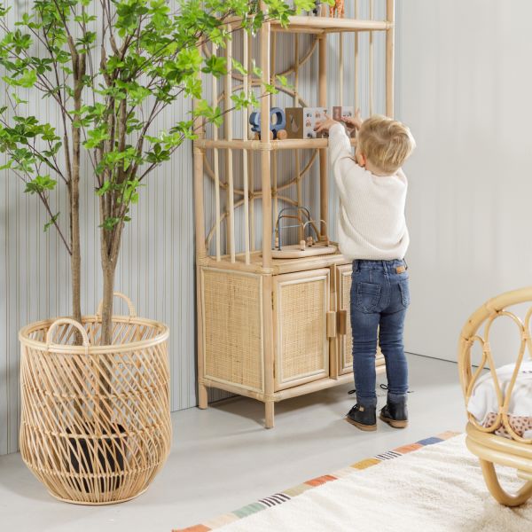 Babypark Exclusief Boogkast 2-deurs - Naturel