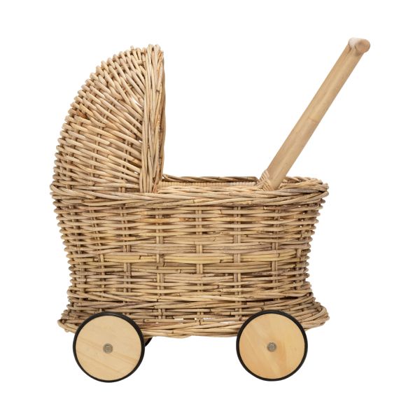 Babypark Exclusief Classic Poppenwagen - Naturel