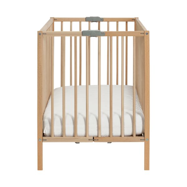 Babypark Exclusief Opvouwbaar Ledikant - 60 x 120 cm - Naturel