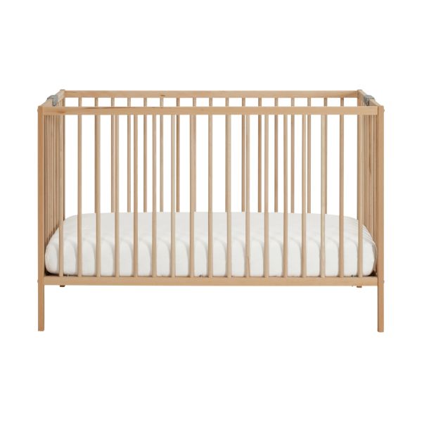 Babypark Exclusief Opvouwbaar Ledikant - 60 x 120 cm - Naturel