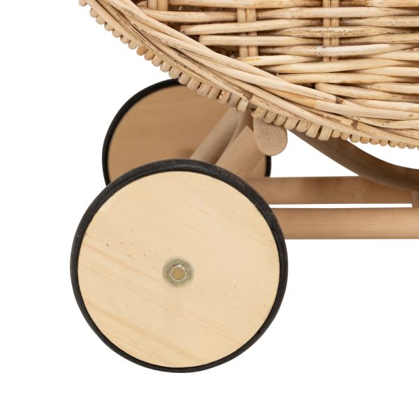 Babypark Exclusief Poppenwagen - Naturel