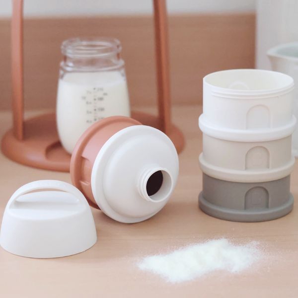 Beaba Doseerdoos - White / Terracotta