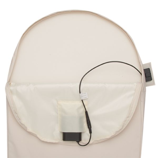 Bebe- Jou Quilted Squares Verwarmd Aankleedkussen – Light Taupe
