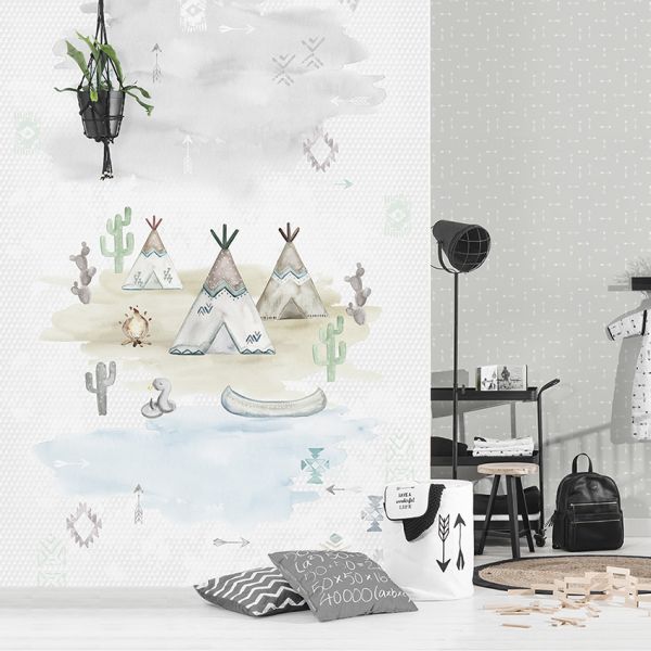Behangexppresse Kay and Liv Behang - Tipi Time - INK7036