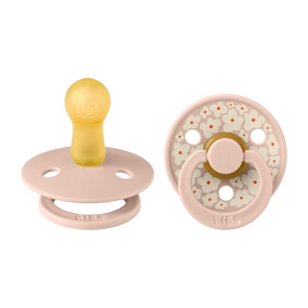 BiBs Studio Jasmin - Rond - 2 Stuks - 6-18 Mnd - Blush Mix