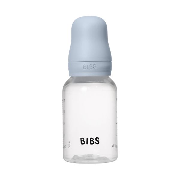 Bibs Fles - Slow Flow - 150 ml - Latex - Baby Blue