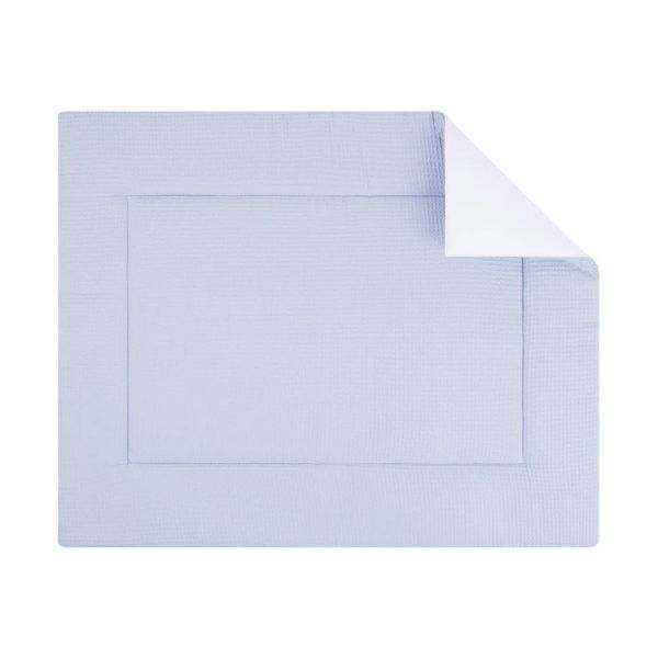 Bink Bedding Piqué Boxkleed – 71x122 cm – Blue