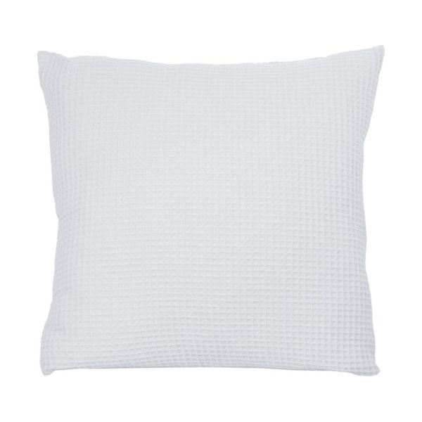 Bink Bedding Piqué Sierkussen – 50x50 cm – Wit
