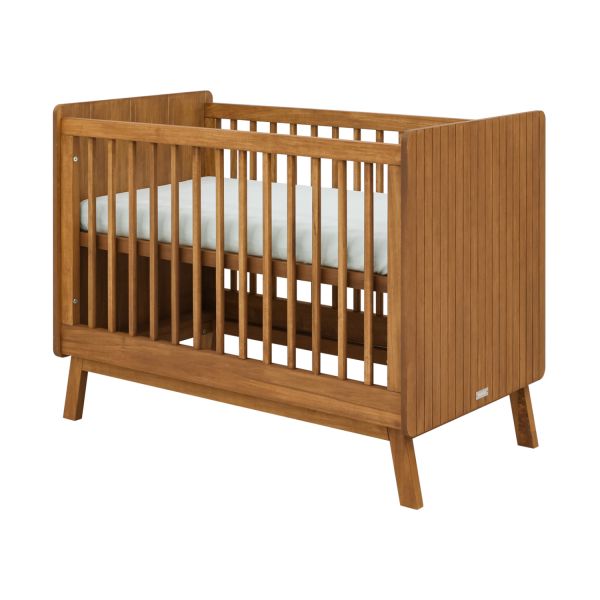 Bopita Senna Babybed - Rose / Wood - 60 x 120 cm