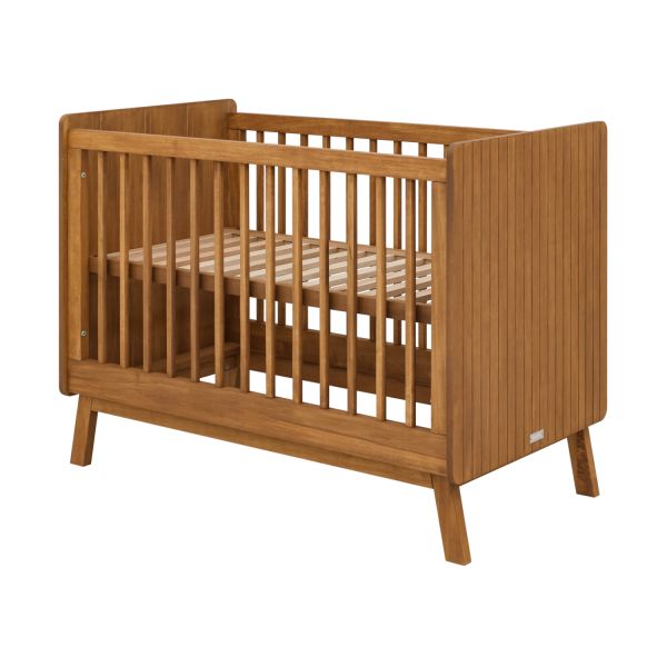 Bopita Senna Babybed - Rose / Wood - 60 x 120 cm