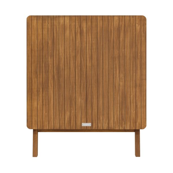 Bopita Senna Bedbank - Rose / Wood - 70 x 140 cm