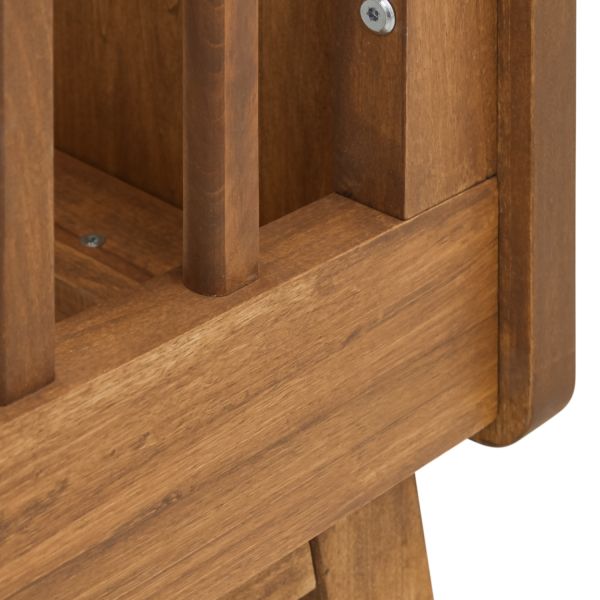 Bopita Senna Bedbank - Rose / Wood - 70 x 140 cm