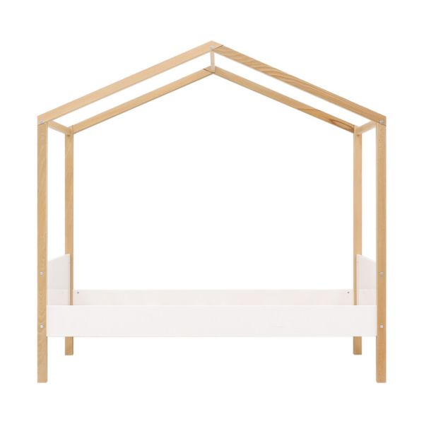Bopita - Liam Huisbed - 80x160 cm - Wit/Naturel