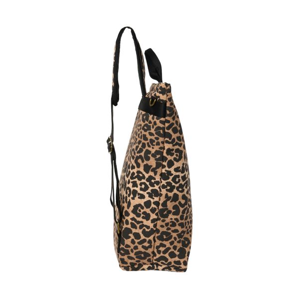 Studio Noos Rugzak - Brown Soft Cotton Leopard